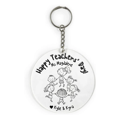 Acrylic Teachers' Day Keychain