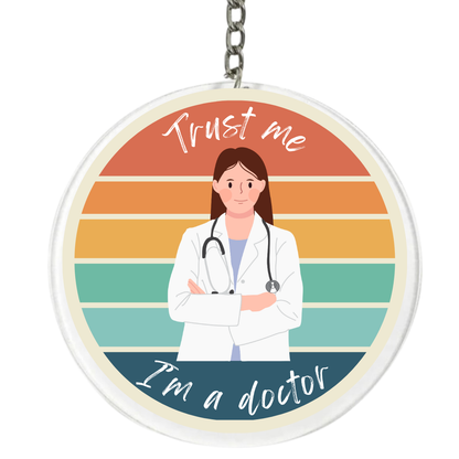 Acrylic Keychain - Healthcare Workers