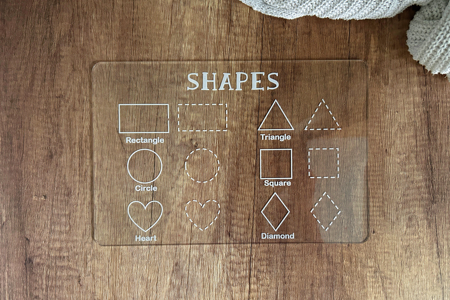 Acrylic Learning Boards